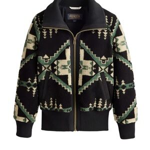 PENDLETON WOMEN'S FOXGLOVE FLEECE BOMBER JACKET